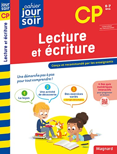 Lecture et écriture CP - Cahier Jour Soir: Conçu et recommandé par les enseignants