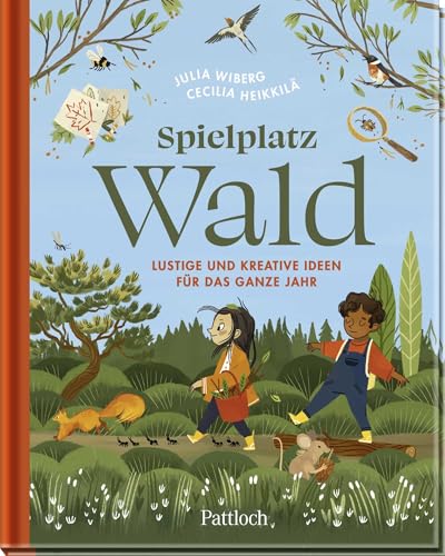 Spielplatz Wald: Lustige und kreative Ideen für das ganze Jahr | Bilderbuch ab 4 Jahren | Mit Bastel-, Back- und Spielideen für alle Jahreszeiten und erstem Sachwissen Spielplatz Wald: Lustige und kreative Ideen für das ganze Jahr | Bilderbuch ab 4 Jahren | Mit Bastel-, Back- und Spielideen für alle Jahreszeiten und erstem Sachwissen von Pattloch Geschenkbuch