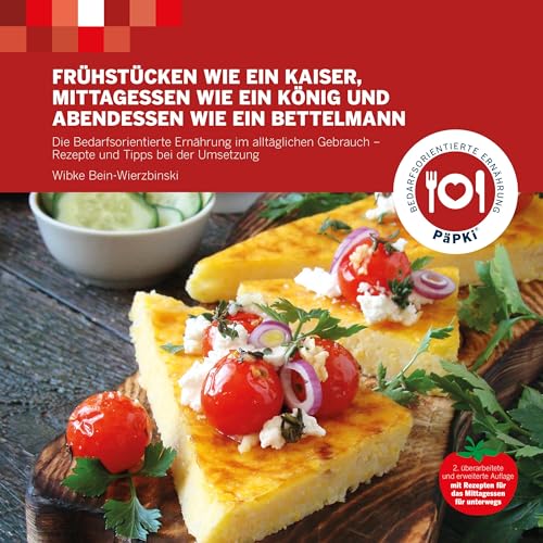 Frühstücken wie ein Kaiser, Mittagessen wie ein König und Abendessen wie ein Bettelmann: Die bedarfsorientierte Ernährung im alltäglichen Gebrauch – Rezepte und Tipps bei der Umsetzung