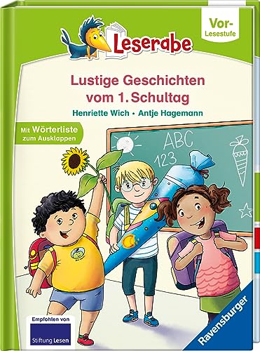 Geschichten vom ersten Schultag - lesen lernen mit dem Leserabe - Erstlesebuch - Kinderbuch ab 5 Jahren - erstes Lesen - (Leserabe Vorlesestufe) von Ravensburger