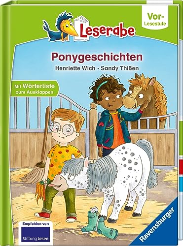 Ponygeschichten - Leserabe ab Vorschule - Erstlesebuch für Kinder ab 5 Jahren (Leserabe – Vor-Lesestufe) von Ravensburger Verlag GmbH
