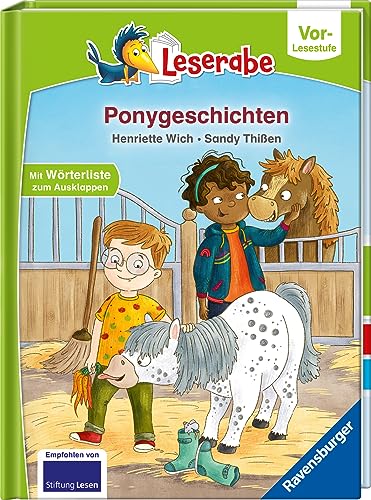 Ponygeschichten - Leserabe ab Vorschule - Erstlesebuch für Kinder ab 5 Jahren (Vor-Lesestufe)