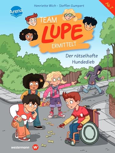 TEAM LUPE ermittelt (1). Der rätselhafte Hundedieb: Kinder-Krimi mit Detektivrätseln ab 7 Jahren