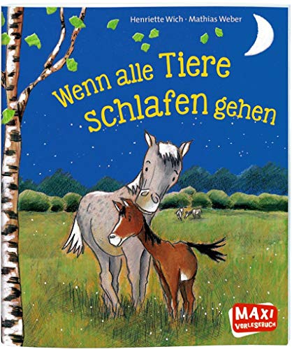 Wenn alle Tiere schlafen gehen: Bilderbuch (MAXI Bilderbuch)