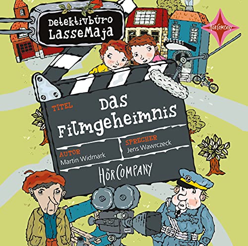 Detektivbüro LasseMaja - Das Filmgeheimnis: Vollständige Lesung, gelesen von Jens Wawrczeck, 1 CD, 56 Min