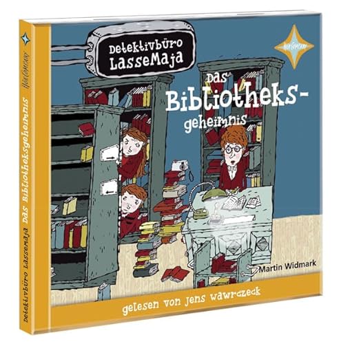 Detektivbüro LasseMaja. Das Bibliotheksgeheimnis: Sprecher: Jens Wawrczeck. 1 CD. Laufzeit ca. 45 Min. Detektivbüro LasseMaja. Das Bibliotheksgeheimnis: Sprecher: Jens Wawrczeck. 1 CD. Laufzeit ca. 45 Min. von Hörcompany