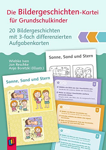 Die Bildergeschichten-Kartei für Grundschulkinder: 20 Bildergeschichten mit 3-fach differenzierten Aufgabenkarten Die Bildergeschichten-Kartei für Grundschulkinder: 20 Bildergeschichten mit 3-fach differenzierten Aufgabenkarten
