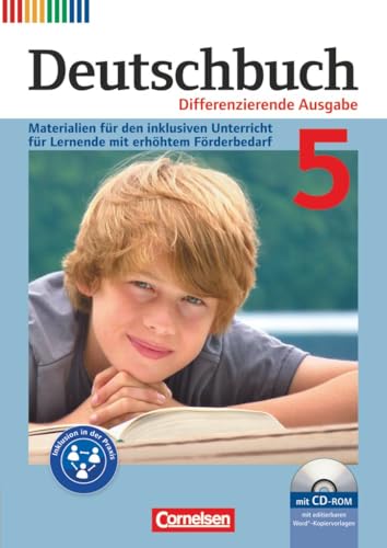 Deutschbuch|Sprach- und Lesebuch|Zu allen differenzierenden Ausgaben 2011|5. Schuljahr|Materialien für den inklusiven Unterricht für Lernende mit ... Kopiervorlagen und CD-ROM|NULL|NULL von Cornelsen Verlag