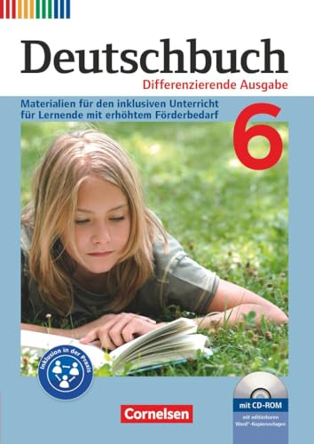 Deutschbuch|Sprach- und Lesebuch|Zu allen differenzierenden Ausgaben 2011|6. Schuljahr|Materialien für den inklusiven Unterricht für Lernende mit ... Kopiervorlagen und CD-ROM|NULL|NULL von Cornelsen Verlag