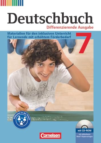 Deutschbuch|Sprach- und Lesebuch|Zu allen differenzierenden Ausgaben 2011|7. Schuljahr|Materialien für den inklusiven Unterricht für Lernende mit ... Kopiervorlagen und CD-ROM|NULL|NULL von Cornelsen Verlag