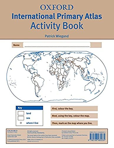 Oxford International Primary Atlas Activity Book 2nd Edition (Oxford Primary Atlas) von Oxford University Press
