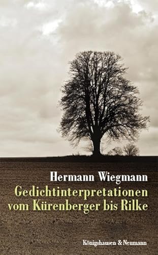 Gedichtinterpretationen vom Kürenberger bis Rilke
