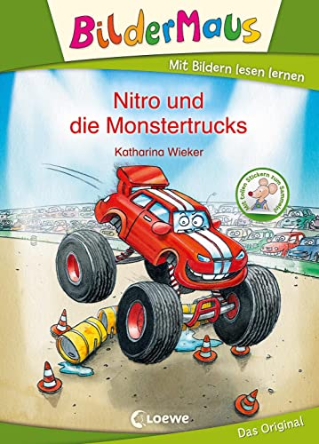 Bildermaus - Nitro und die Monstertrucks: Mit Bildern lesen lernen - Ideal für die Vorschule und Leseanfänger ab 5 Jahre