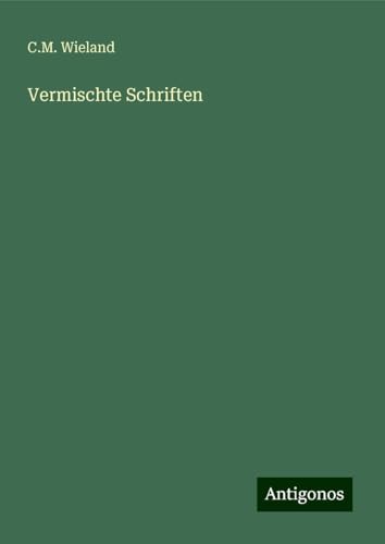 Vermischte Schriften