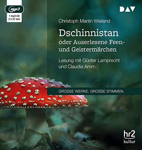 Dschinnistan oder Auserlesene Feen- und Geistermärchen: Lesung mit Günter Lamprecht und Claudia Amm (1 mp3-CD) von Der Audio Verlag, Dav