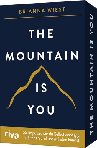The Mountain is you – 55 Impulse, wie du Selbstsabotage erkennen und überwinden kannst: Die Impulskarten zum Booktok-Phänomen. Von der Bestseller-Autorin der 101 Essays The Mountain is you – 55 Impulse, wie du Selbstsabotage erkennen und überwinden kannst: Die Impulskarten zum Booktok-Phänomen. Von der Bestseller-Autorin der 101 Essays von Riva