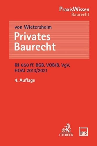 Privates Baurecht (PraxisWissen)