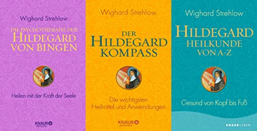 Ganzheitliche Naturheilkunde mit Hildegard von Bingen in 3 Bänden + 1 exklusives Postkartenset