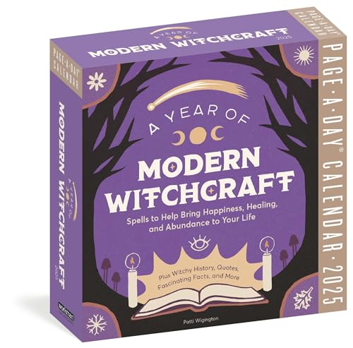 A Year of Modern Witchcraft Page-A-Day® Calendar 2025: Spells to Help Bring Happiness, Healing, and Abundance to Your Life von Workman Calendars