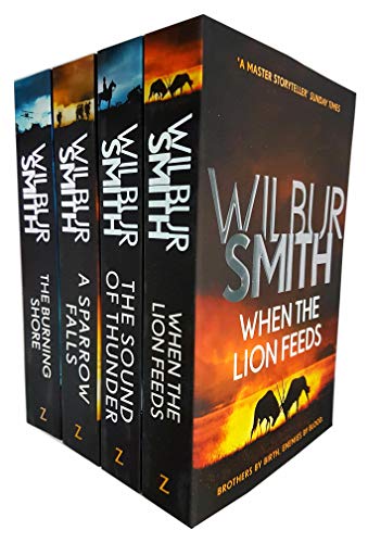 Wilbur smith courtney series (1-4) 4 books collection set