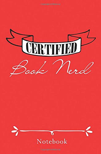 Certified Booknerd Notebook