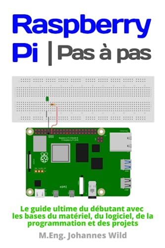 Raspberry Pi | Pas à pas: Le guide ultime du débutant avec les bases du matériel, du logiciel, de la programmation et des projets Raspberry Pi | Pas à pas: Le guide ultime du débutant avec les bases du matériel, du logiciel, de la programmation et des projets