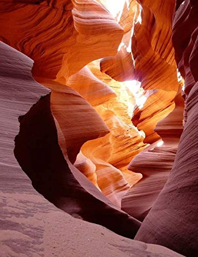 Antelope Canyon Notebook Large Size 8.5 x 11 Ruled 150 Pages Softcover von Createspace Independent Publishing Platform