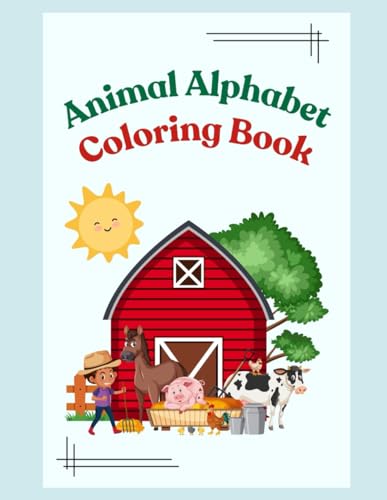 Animal Alphabet Coloring Book von Independently published