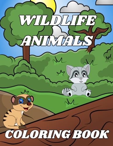Wildlife Animals: Coloring Book von Independently published