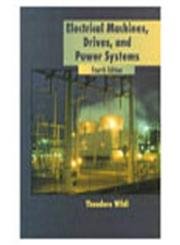 Electrical Machines, Drives, and Power Systems von Pearson