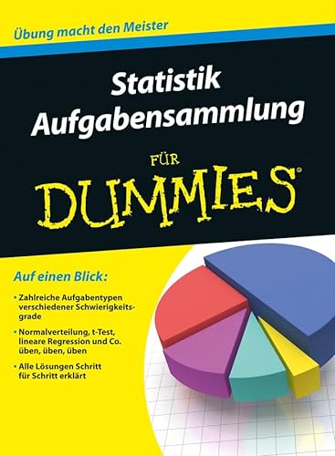 Aufgabensammlung Statistik für Dummies: Übung macht den Meister von Wiley