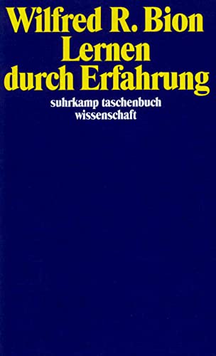 Lernen durch Erfahrung: Übertr. u. eingel. v. Erika Krejci (suhrkamp taschenbuch wissenschaft) von Suhrkamp Verlag AG