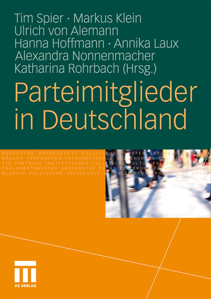 Parteimitglieder in Deutschland von VS Verlag für Sozialwissenschaften