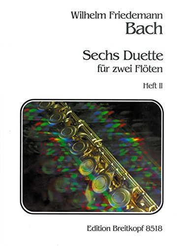 6 Duette für 2 Flöten Heft 2 (EB 8518) von EDITION BREITKOPF