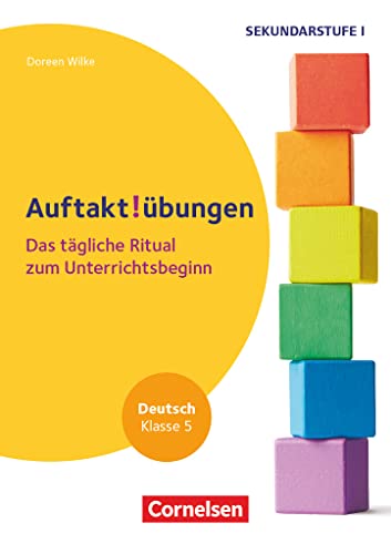 Auftaktübungen - Sekundarstufe - Klasse 5: Deutsch - Das tägliche Ritual zum Unterrichtsbeginn - Buch von Cornelsen Vlg Scriptor