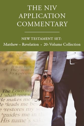 The Niv Application Commentary, New Testament Set: Matthew - Revelation The Niv Application Commentary, New Testament Set: Matthew - Revelation von Zondervan