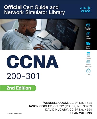 Ccna 200-301 Official Cert Guide and Network Simulator Library (Certification Guide) von Pearson IT Certification