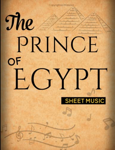 The Prince of Egypt Sheet Music: A Collection of 12 Songs for Piano/Vocal