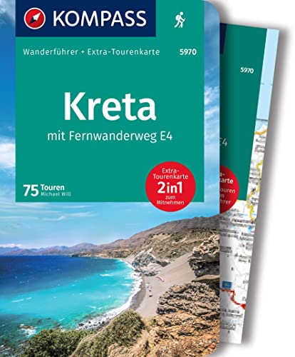 KOMPASS Wanderführer Kreta mit Weitwanderweg E4, 75 Touren mit Extra-Tourenkarte: GPS-Daten zum Download KOMPASS Wanderführer Kreta mit Weitwanderweg E4, 75 Touren mit Extra-Tourenkarte: GPS-Daten zum Download