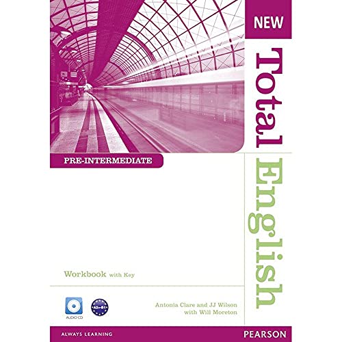 New Total English Pre-Intermediate Workbook with Key and Audio CD Pack von Pearson Longman
