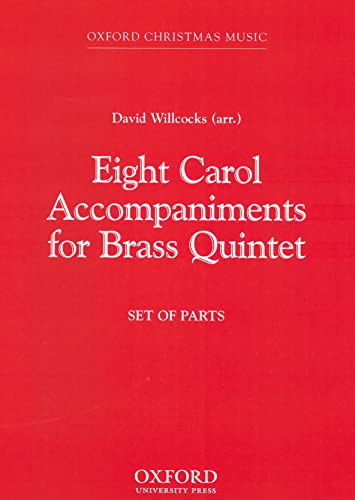 Eight Carols for Brass: Set of Parts a 5 von Oxford University Press