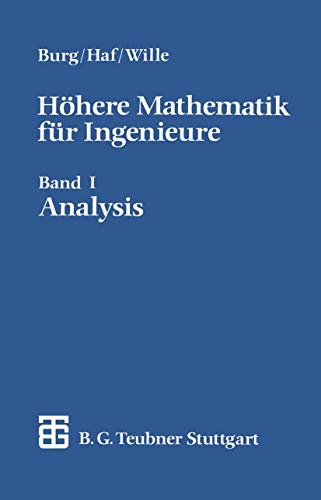 Höhere Mathematik für Ingenieure Bd. 1: Analysis