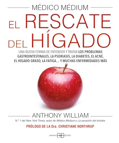 Médico Médium. El rescate del hígado: Una nueva forma de entender y tratar los problemas gastrointestinales, la psoriasis, la diabetes, el acné, el hígado graso, la fatiga... y muchas enfermedades más Médico Médium. El rescate del hígado: Una nueva forma de entender y tratar los problemas gastrointestinales, la psoriasis, la diabetes, el acné, el hígado graso, la fatiga... y muchas enfermedades más von Arkano Books