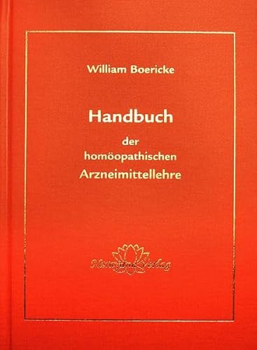 Handbuch der homöopatischen Arzneimittellehre
