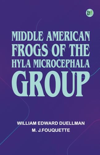 Middle American Frogs of the Hyla microcephala Group von Zinc Read