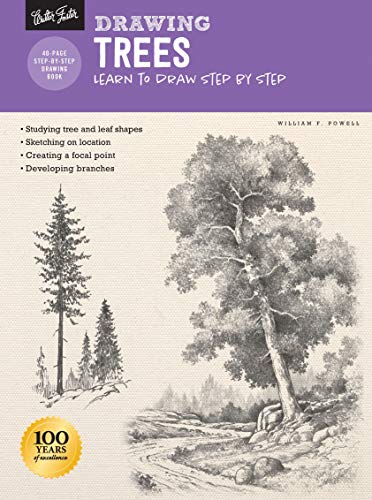 Drawing: Trees with William F. Powell: Learn to draw step by step (How to Draw & Paint) von Walter Foster Publishing