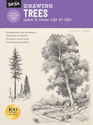 Drawing: Trees with William F. Powell: Learn to draw step by step (How to Draw & Paint) von Walter Foster Publishing