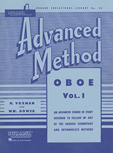 Rubank Advanced Method - Oboe Vol. 1 (Rubank Educational Library, Band 92) (Rubank Educational Library, 92, Band 1)