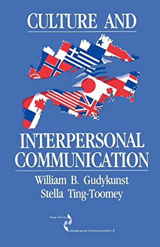 Culture and Interpersonal Communication (Sage Series in Interpersonal Communication, 8, Band 8) von Sage Publications