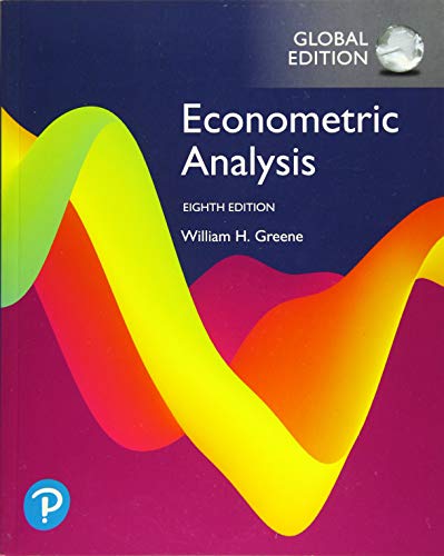 Econometric Analysis, Global Edition von Pearson